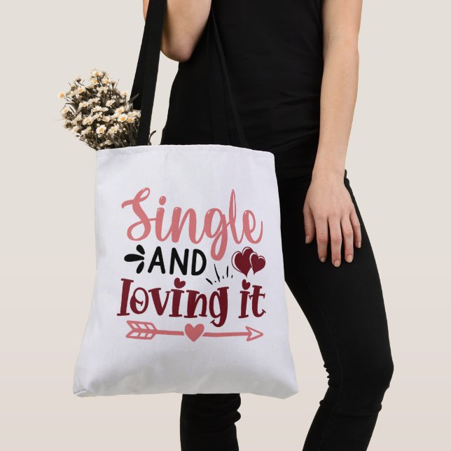 Tote Bag Valentines Day (De près)