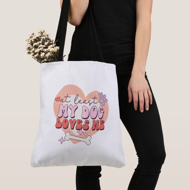 Tote Bag Valentines Day (De près)