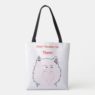 tote bag valentines day love hearts