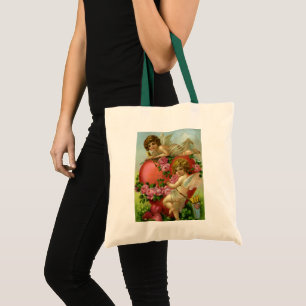 Tote Bag Valentines victoriennes vintages Day Angels Rose d