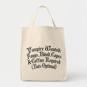 Tote Bag Vampire Recherché