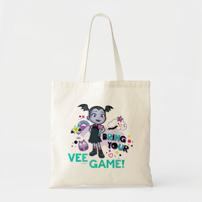 Tote Bag Vampirina | Apportez Votre Jeu Vee ! (Devant)
