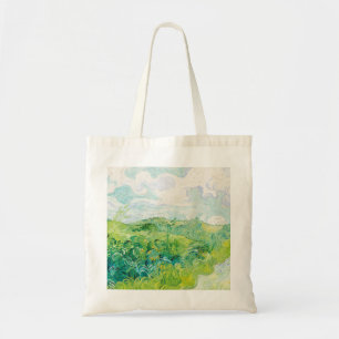Tote Bag Van Gogh. Green Blé Fields Auvers. Impressionnisme