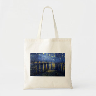 Tote Bag Van Gogh : Nuit étoilée au-dessus du Rhône