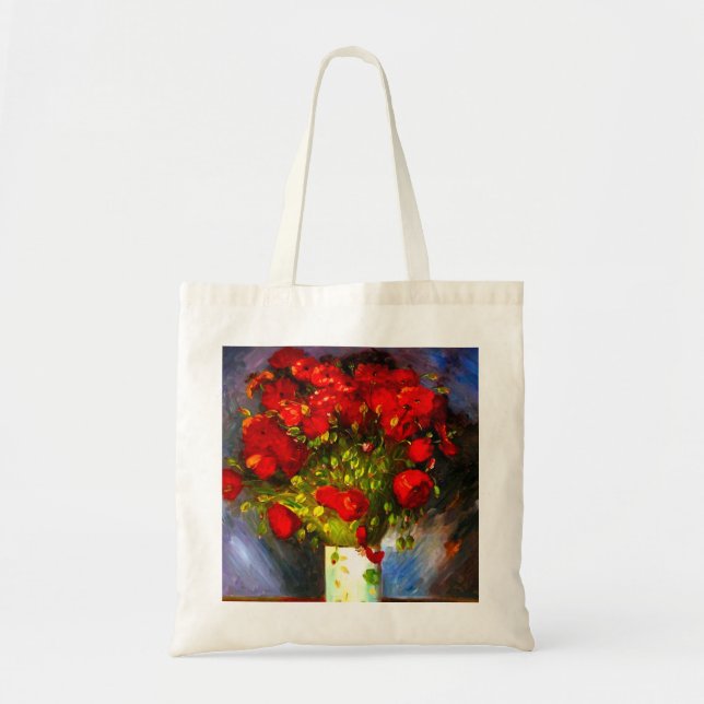 Tote Bag Van Gogh Red Poppies (Devant)