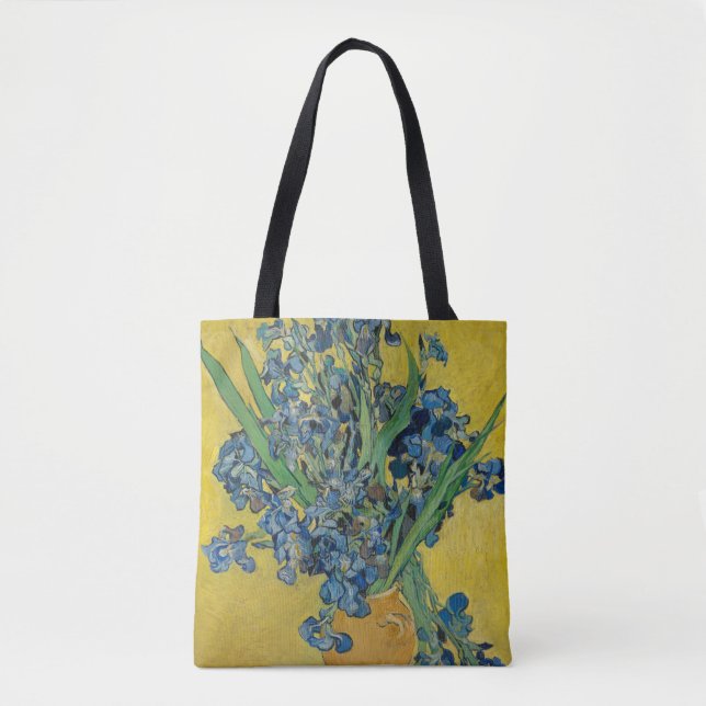 Tote Bag Van Gogh Vase avec l'impressionnisme classique d'I (Devant)