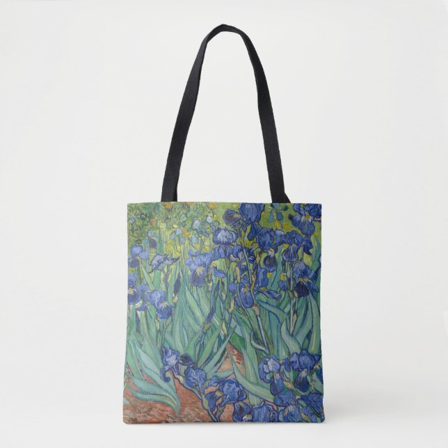 Tote Bag Van Gogh Vintage Irises (Devant)