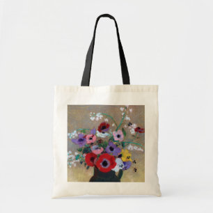 Tote Bag Vase aux fleurs mixtes, Redon