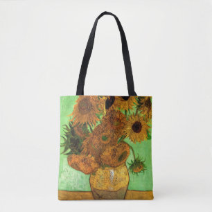 Tote Bag Vase avec douze tournesols par Vincent van Gogh