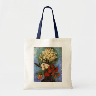 Tote Bag Vase avec oeillets par Vincent van Gogh