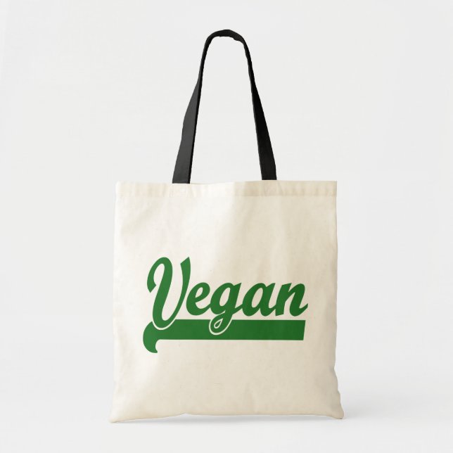 Tote Bag Végétalien (Devant)