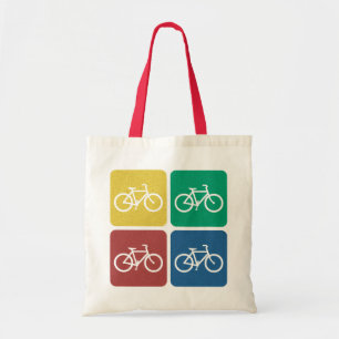 Tote Bag Vélos de couleur