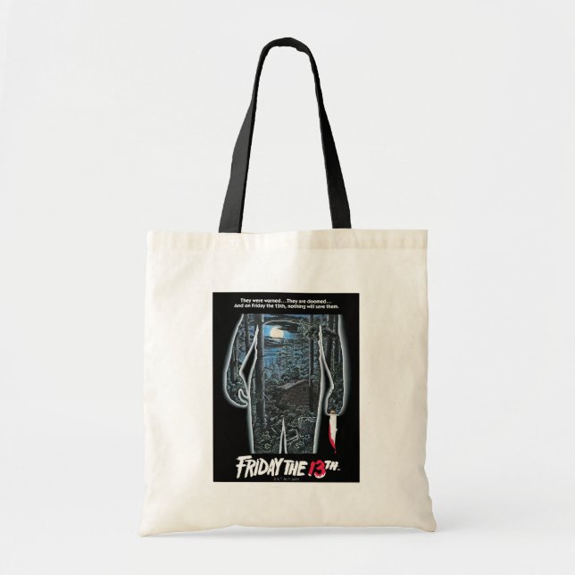 Tote Bag Vendredi 13 | Silhouette Camp Art théâtral (Devant)