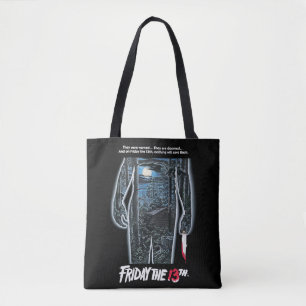 Tote Bag Vendredi 13   Silhouette Camp Art théâtral