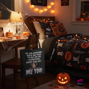 Tote Bag Vengeance drôle d'araignée Halloween