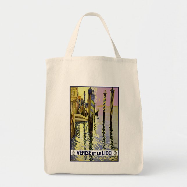 Tote Bag Venise et le Lido (Devant)