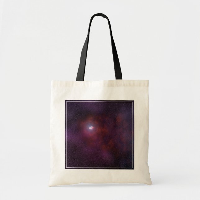 Tote Bag Vent Pulsar D'Une Étoile Neutron. (Devant)