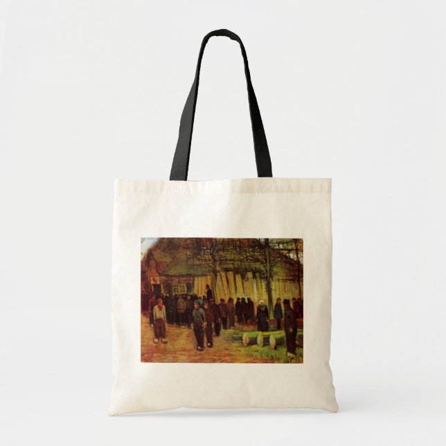 Tote Bag Vente de bois par Vincent van Gogh (Devant)
