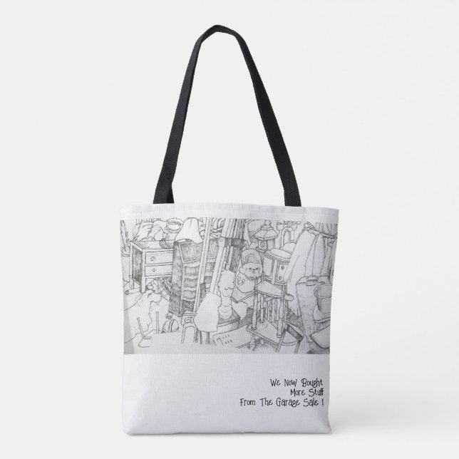 Tote Bag Vente de garage SacTote (Dos)