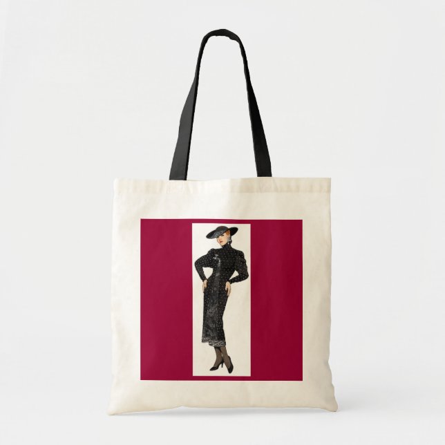 Tote Bag VENTE - Karl Lagerfeld Fourre-tout 1983 (Devant)