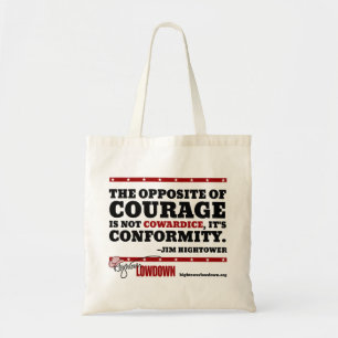 Tote Bag Vérité de Hightower : L'opposé du courage