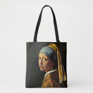 Tote Bag Vermeer - La fille avec une perle