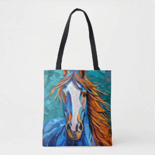Tote Bag Verre teinté de cheval