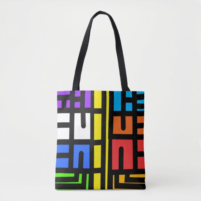 Tote Bag Verre tendu (Devant)