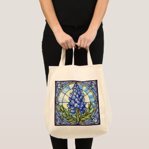 Tote Bag Verre texan Bluebonnet