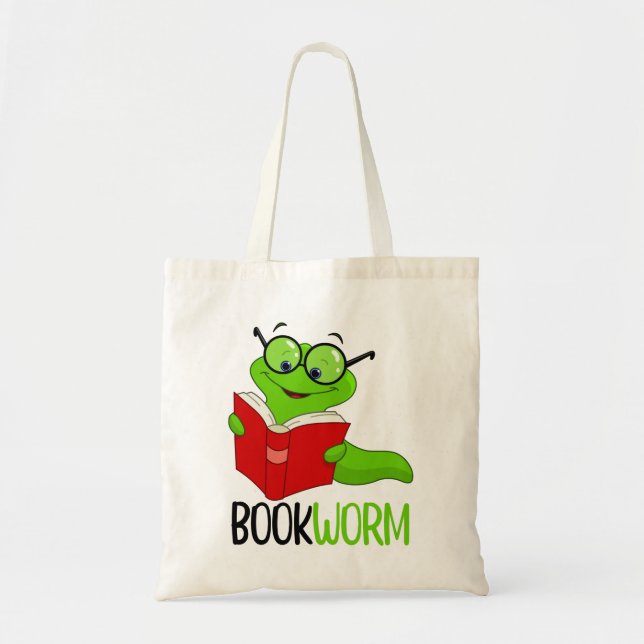 Tote Bag Vers de livre Lecture (Devant)