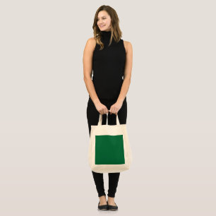 Tote Bag vert, azur, aqua, bleu électrique, police, motif,