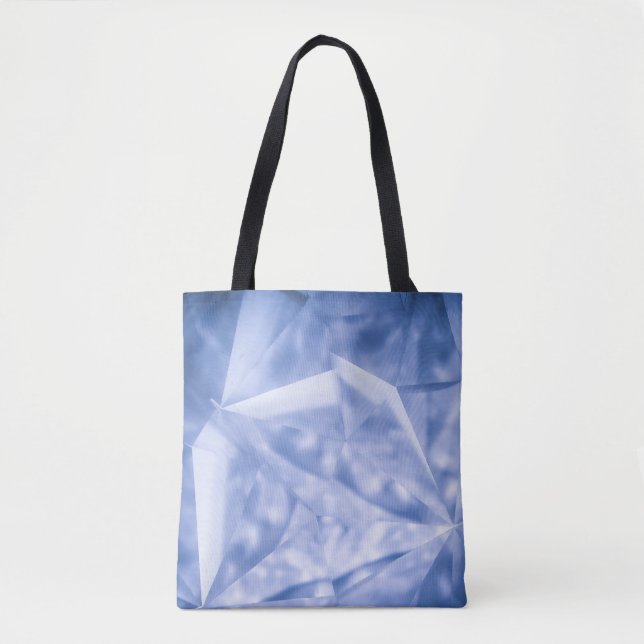 Tote Bag Veste de costume blanc et bleu (Devant)