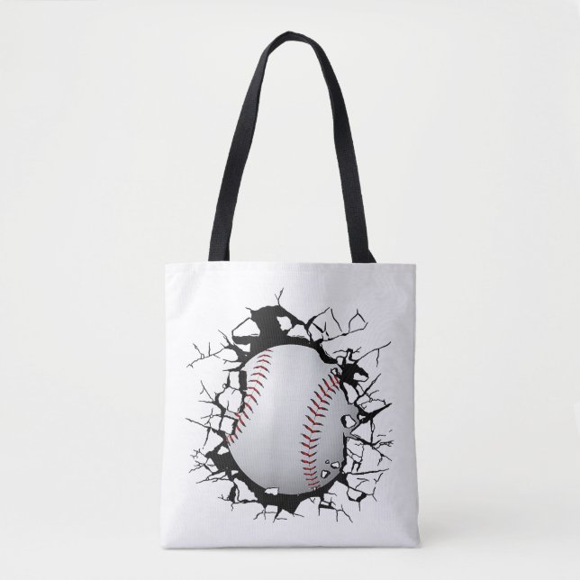 Tote Bag Vêtements de baseball - Baseball (Devant)