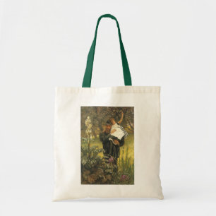 Tote Bag Veuf par Tissot, Portrait Artistique Victorien Vin
