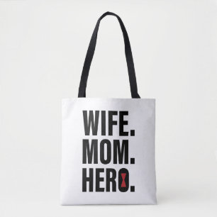 Tote Bag Veuve noire Femme. Mère. Héroïne.