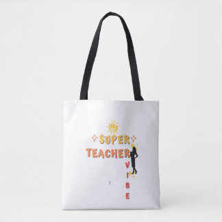Tote Bag Vibe Super enseignant