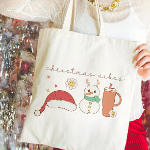 Tote Bag Vibes de Noël   Cute Festive
