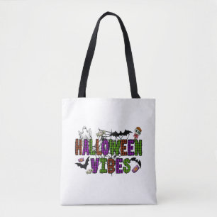 Tote Bag Vibes d'Halloween