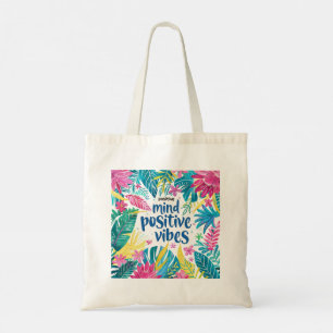Tote Bag "Vibes Positives D'Esprit" "Les Bonnes Choses Arri