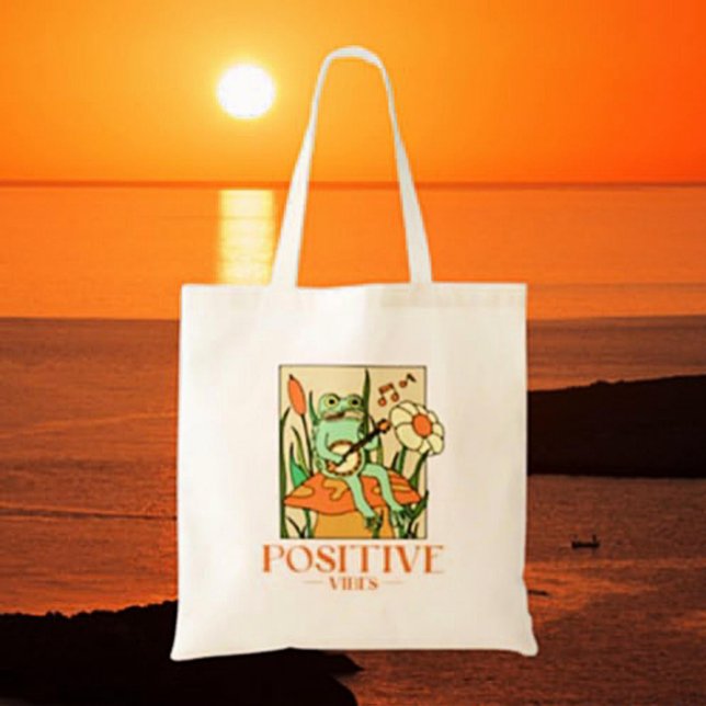 Tote Bag Vibrations Positives (Créateur téléchargé)
