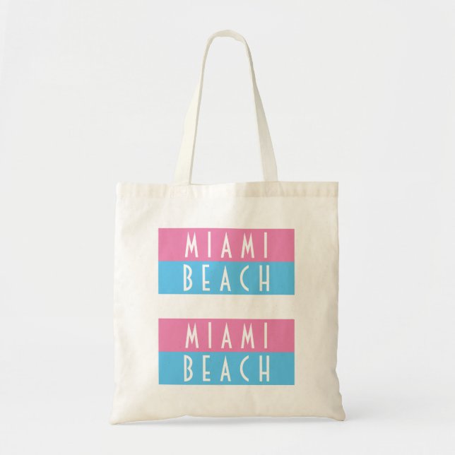 Tote Bag Vice-Sac fourre-tout Miami Beach (Devant)