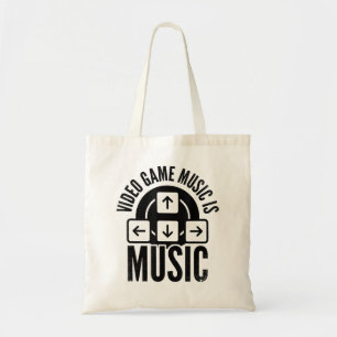 Tote Bag Video Game Is Music Video Game Player Nerd Geek Pc