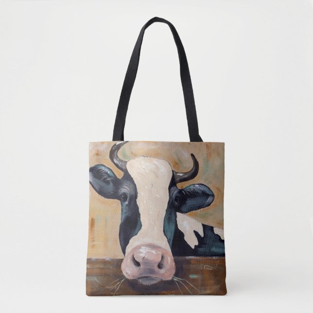 Tote Bag Vie agricole - Gunther the Cow (Devant)
