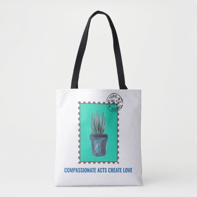 TOTE BAG VIE DE COMPASSION (Devant)