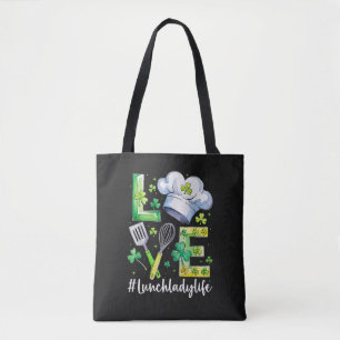 Tote Bag  Vie de Dame de Repas Joyeux St Patrick's Day