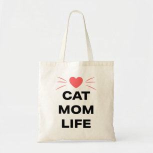Tote Bag Vie de Maman de Chat