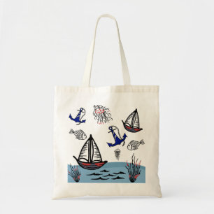 Tote Bag Vie marine