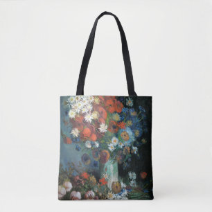 Tote Bag Vie morte avec Fleurs de prairie Vincent van Gog