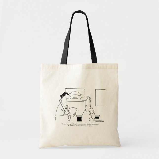 Tote Bag Vieillir (Devant)