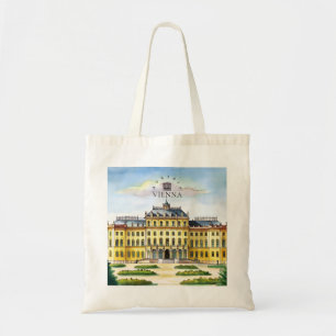 Tote Bag Vienne Autriche Aquarelle Ville Mémoire de Voyage